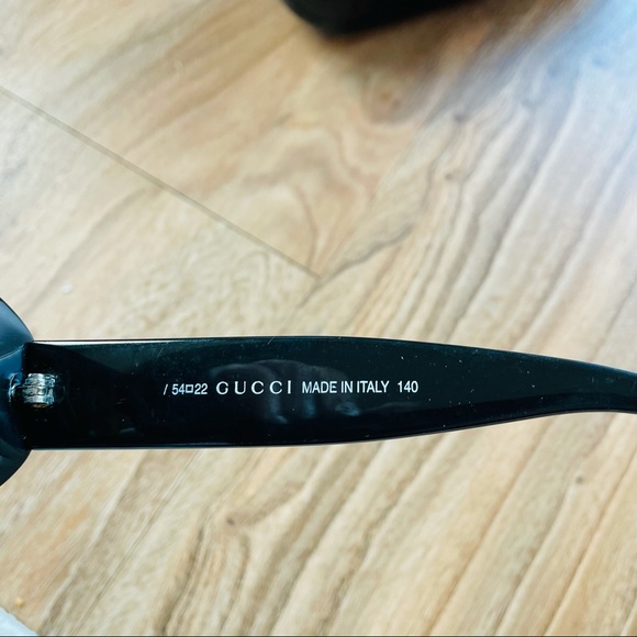 GUCCI Clout Goggle Yellow Sunglasses - Picture 7 of 7